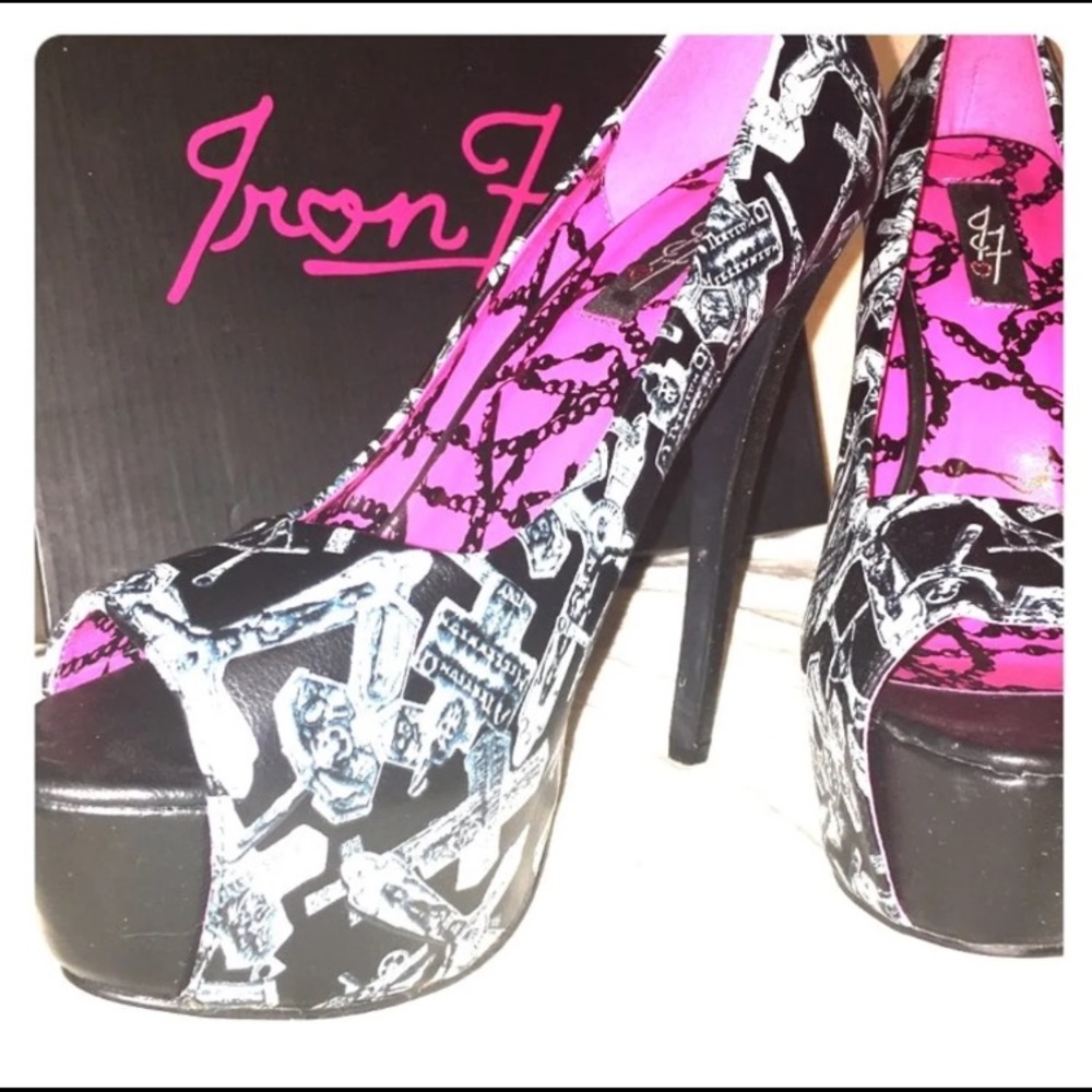NIB Iron Fist platforms RARE!